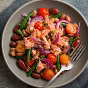 Salmon Bean Salad