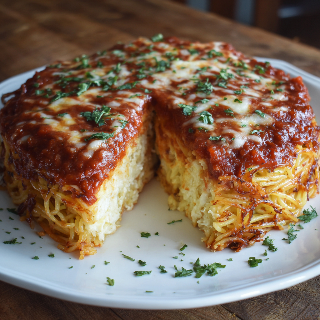 Spaghetti Pie - Coolinarco.com