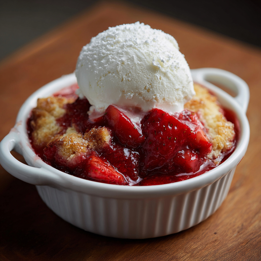 Strawberry Cobbler - Coolinarco.com