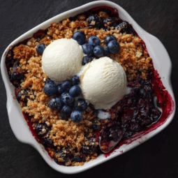 Amazing Blueberry Crisp