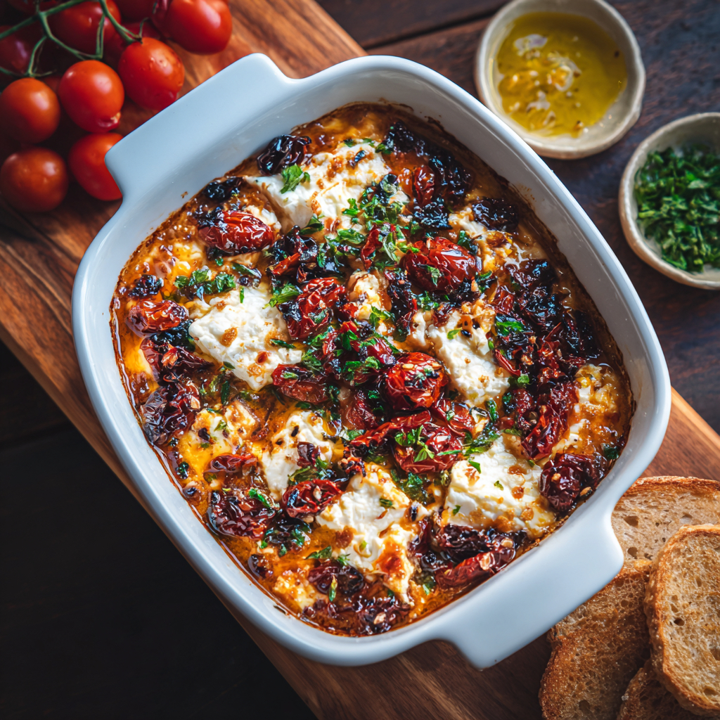 Baked Feta Pasta With Onions - Coolinarco.com