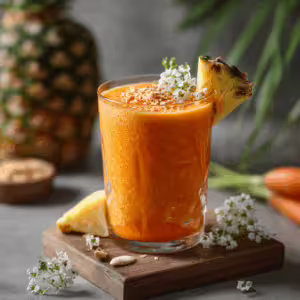 Carrot Pineapple Smoothie