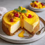 Cheesecake Factory Mango Key Lime Cheesecake