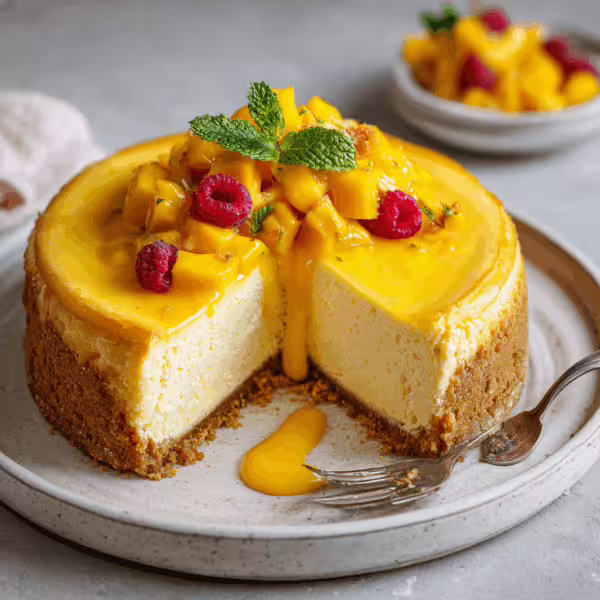 Cheesecake Factory Mango Key Lime Cheesecake