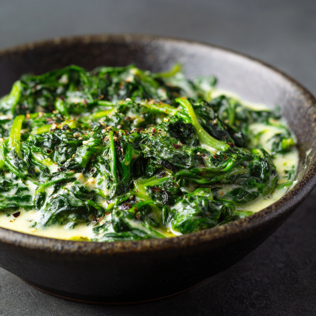 Easy Creamed Spinach - Coolinarco.com