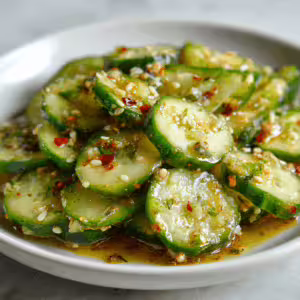 Easy Asian Cucumber Salad