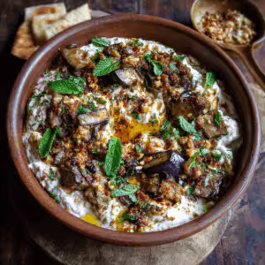 Eggplant Fatteh