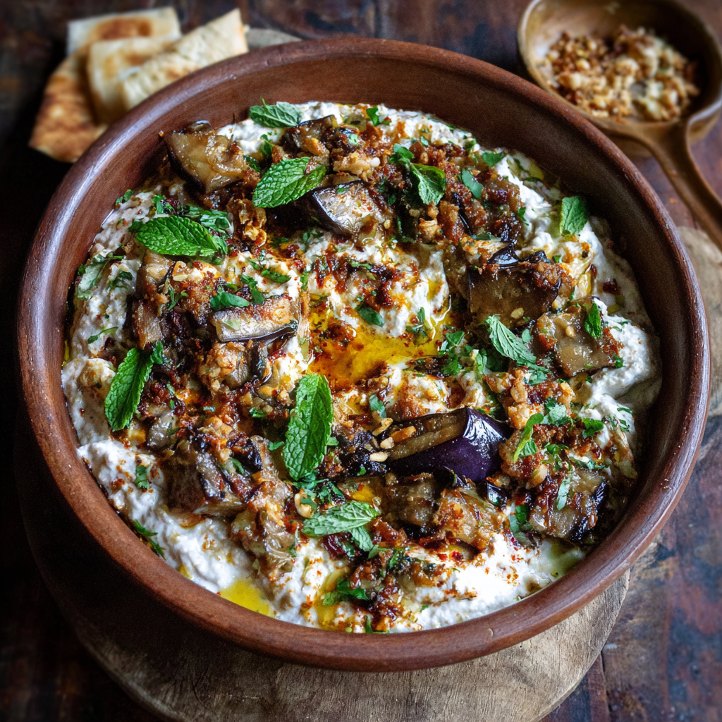 Eggplant Fatteh - Coolinarco.com