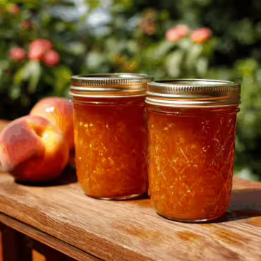 Homemade Peach Jam