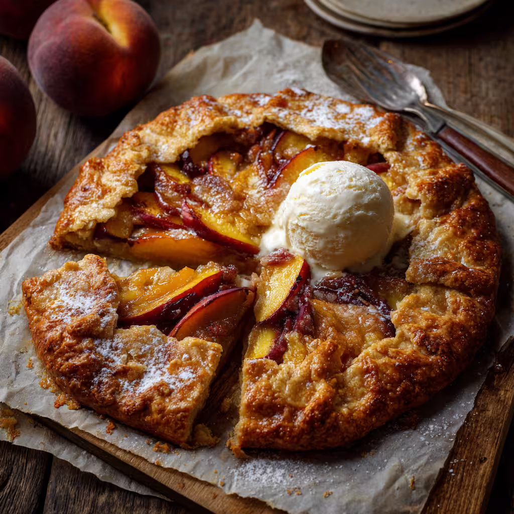 Peach Galette