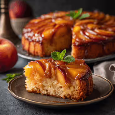 Peach Upside Down Cake