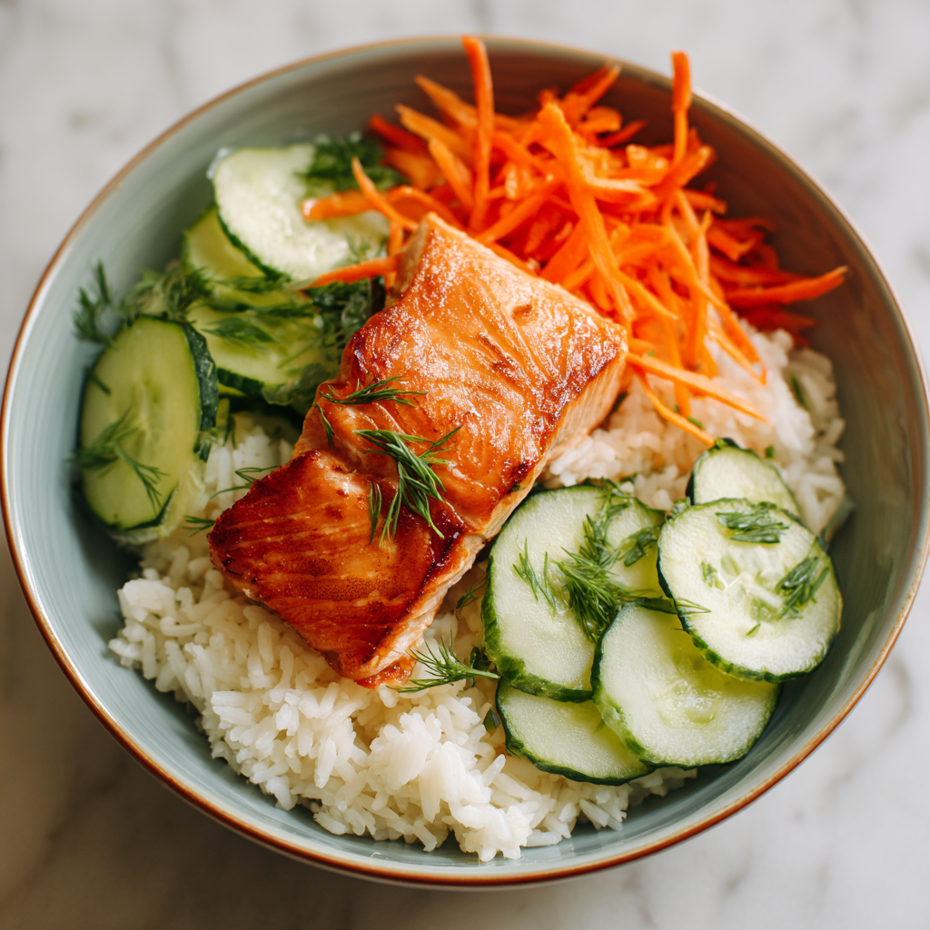 Salmon Rice Bowl