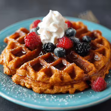 Sweet Potato Waffles