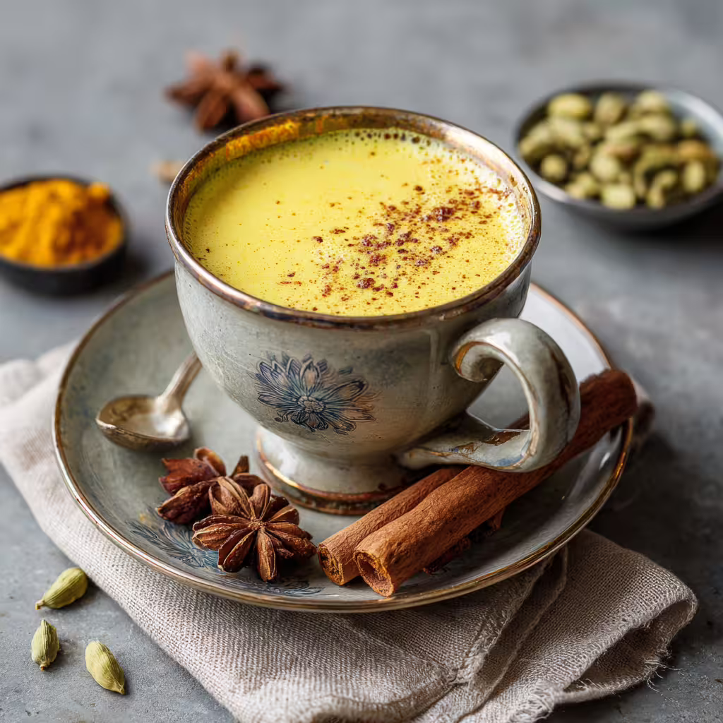 Chai Spiced Golden Milk