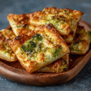 Cheesy Broccoli Puffs