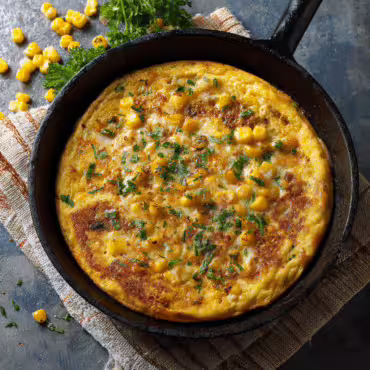 Corn Fritatta