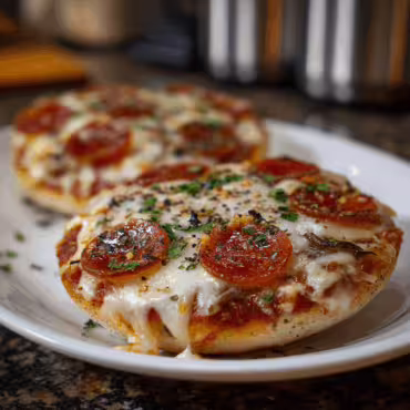 English-Muffin Breakfast Pizza