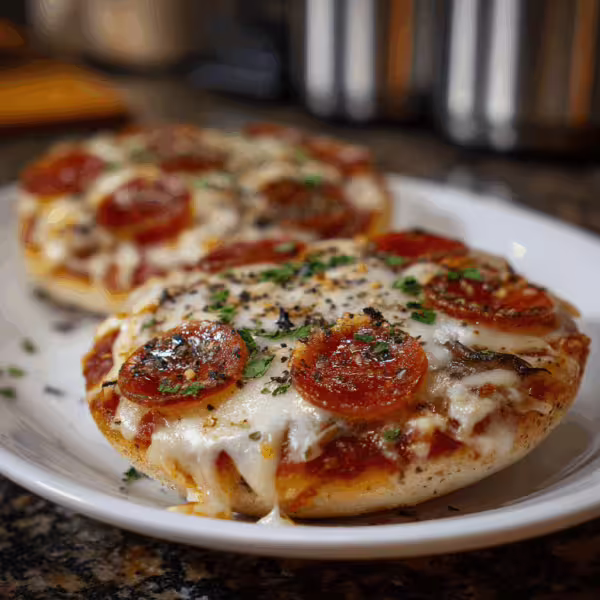 English-Muffin Breakfast Pizza