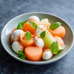 Melon and Mozzarella Salad