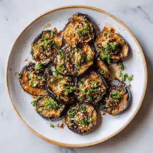 Miso Butter Eggplant