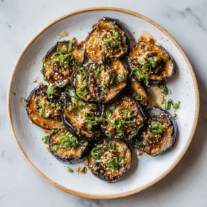 Miso Butter Eggplant
