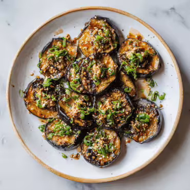 Miso Butter Eggplant