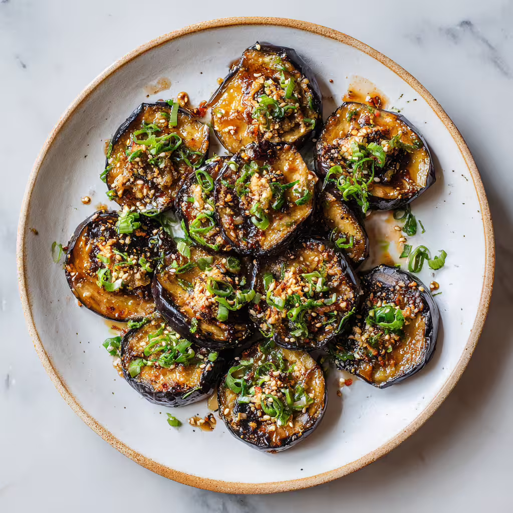 Miso Butter Eggplant