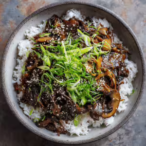 Mushroom Bulgogi
