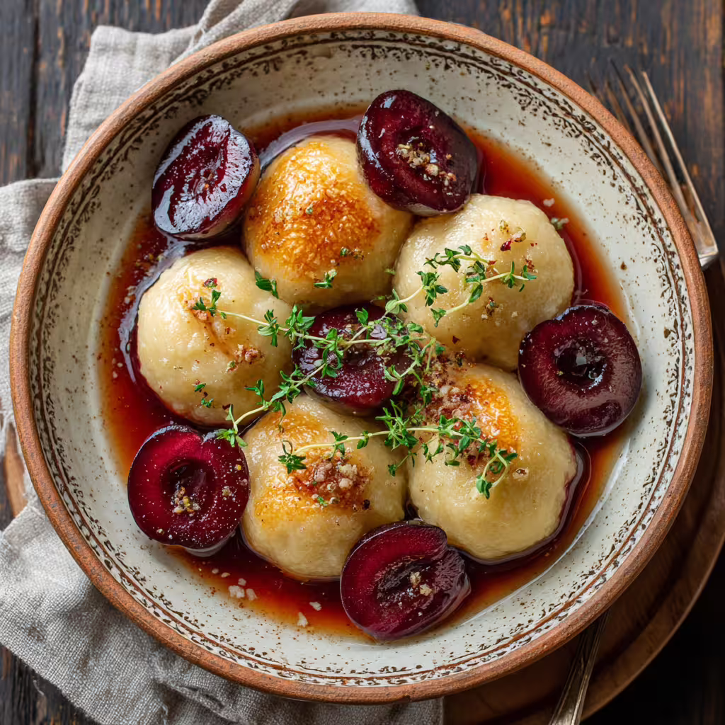 Plum Dumplings