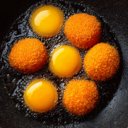 Fried Egg Yolks