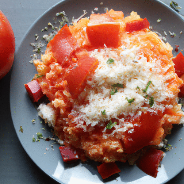 Cheesy Tomato Rice