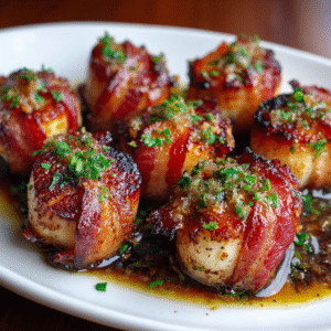 Bacon-Wrapped Scallops