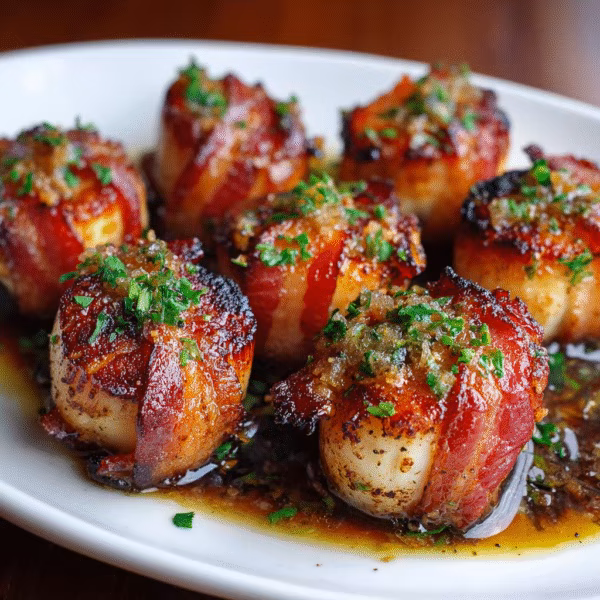 Bacon-Wrapped Scallops