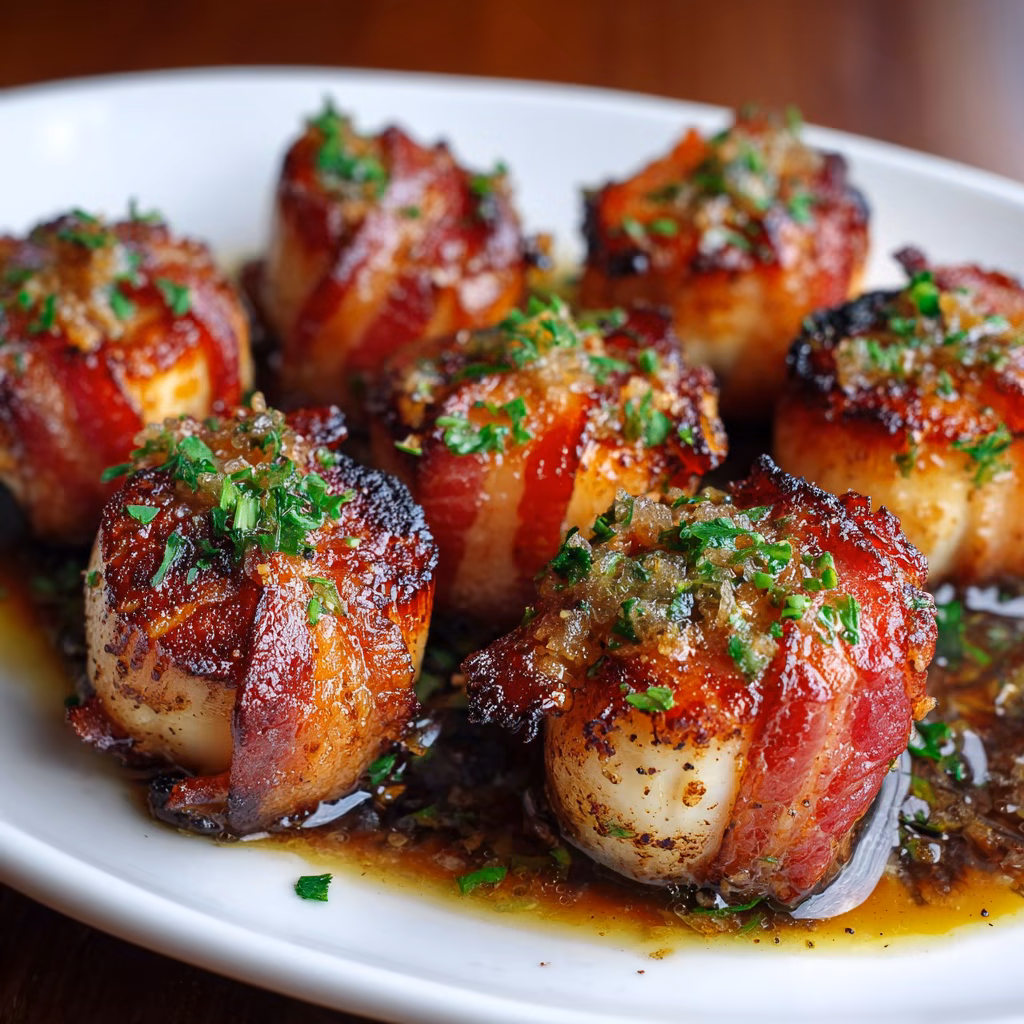 Bacon-Wrapped Scallops