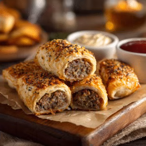 Beef Sausage Rolls