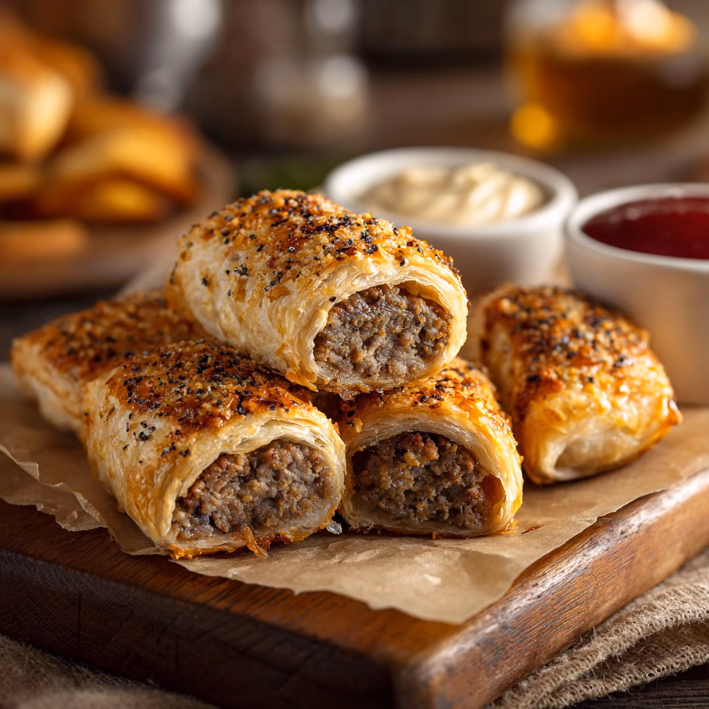 Beef Sausage Rolls