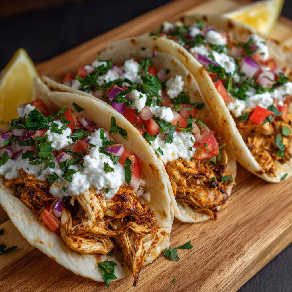 Chicken Shawarma Tacos