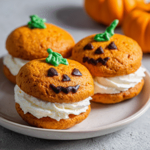 Halloween Pumpkin Whoopie Pies