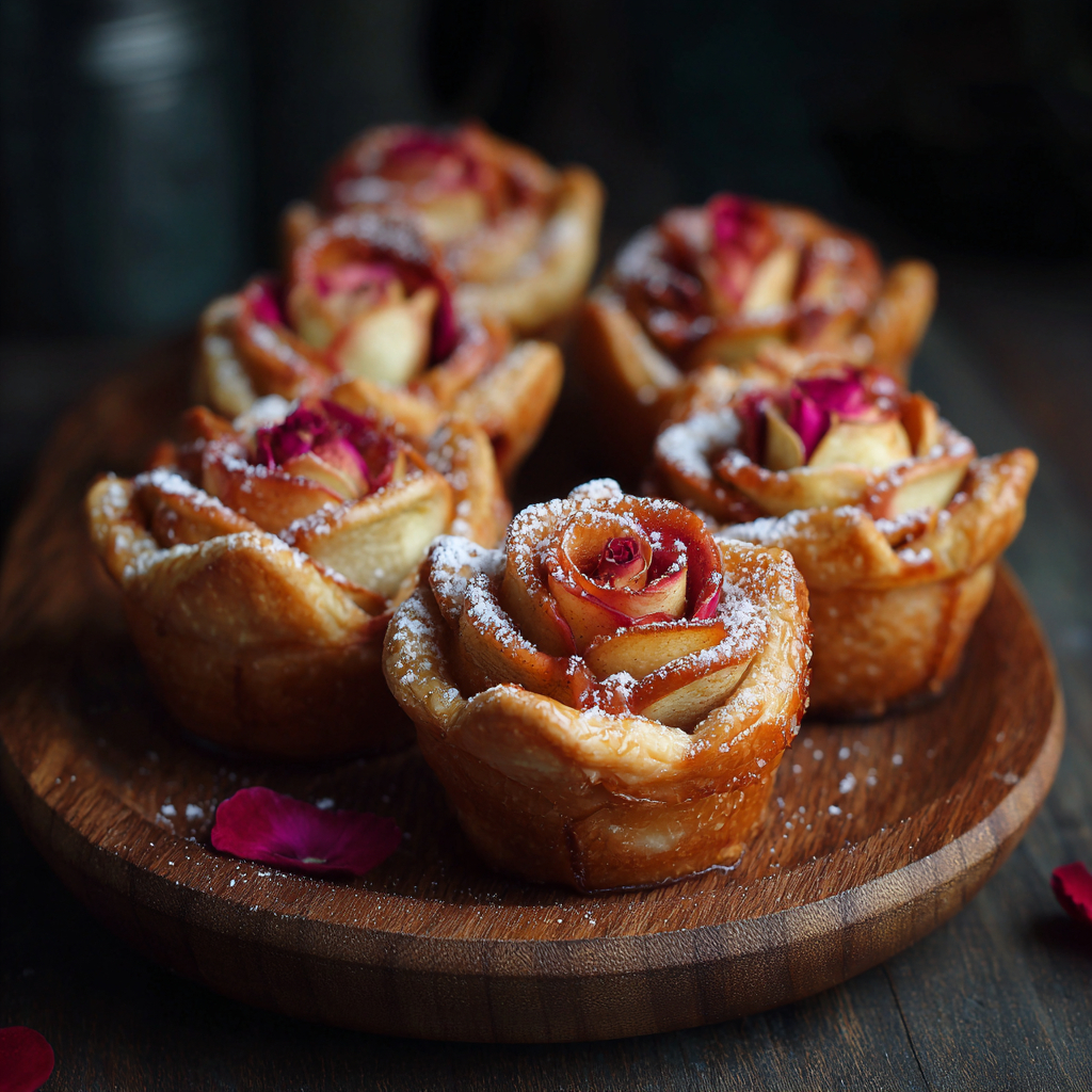 Mini Rose Apple Pies - Coolinarco.com