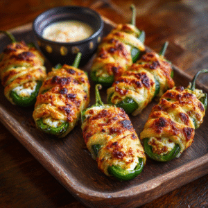 Mummy Jalapeño Poppers