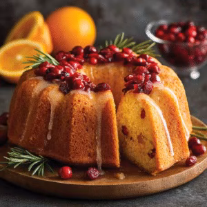 Orange-Cranberry Bundt Cake
