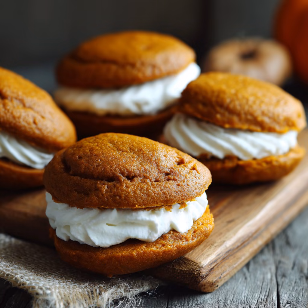 Pumpkin Whoopie Pies