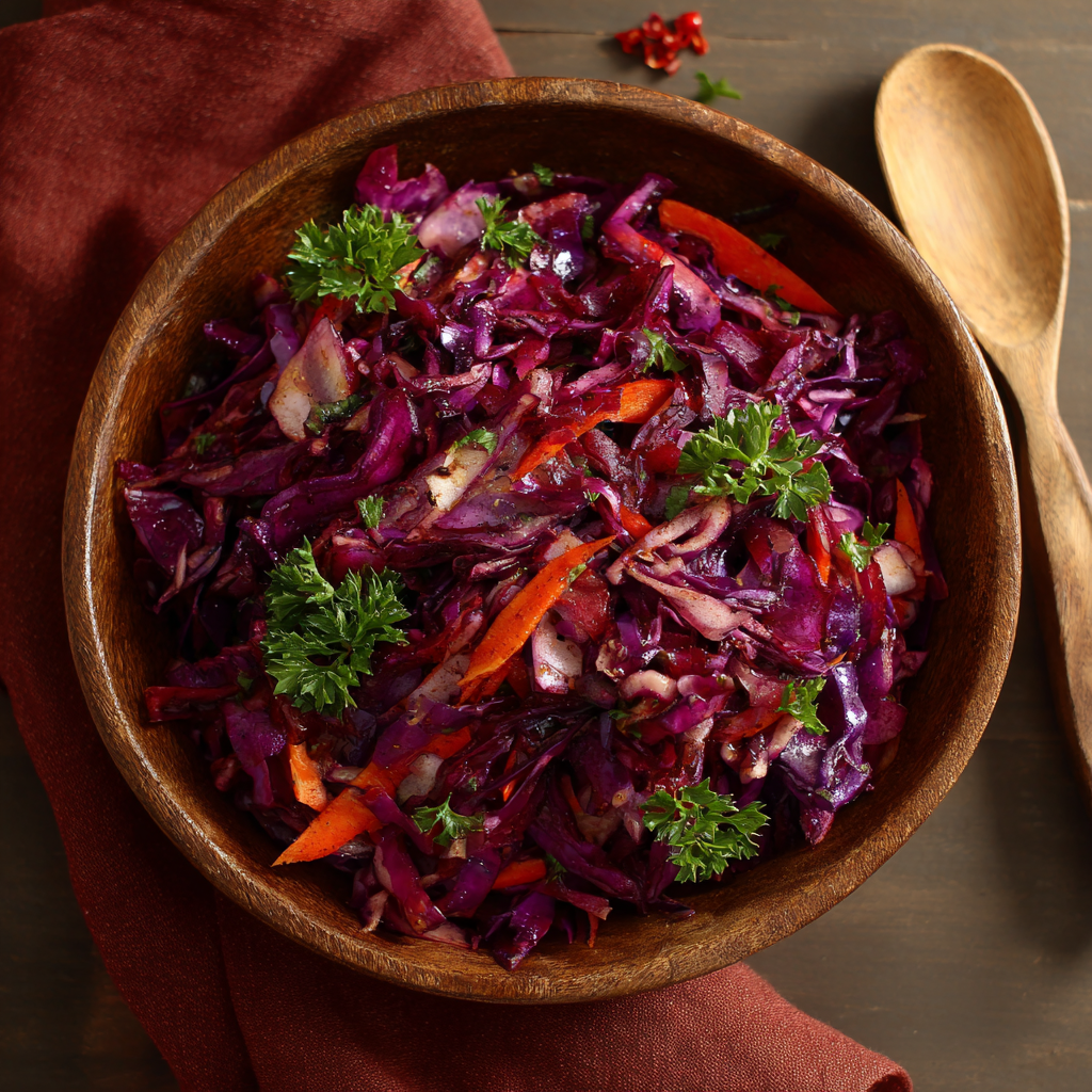 Red Cabbage Salad