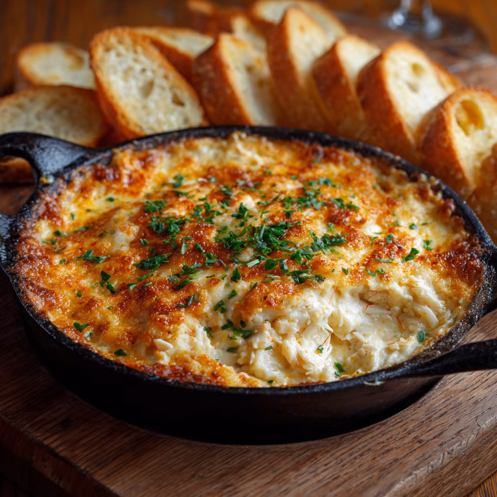 The Best Hot Crab Dip