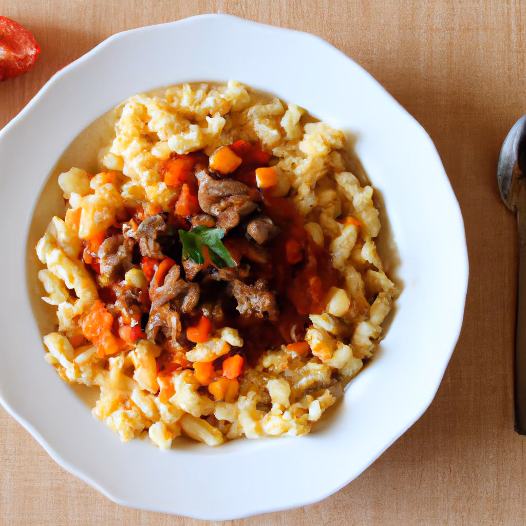 Beef Pasta with Tomato Sauce