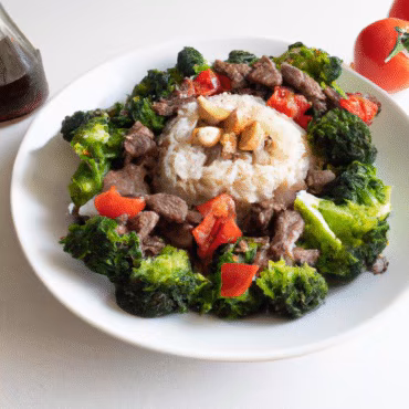 Beef and Broccoli Rice Bowl