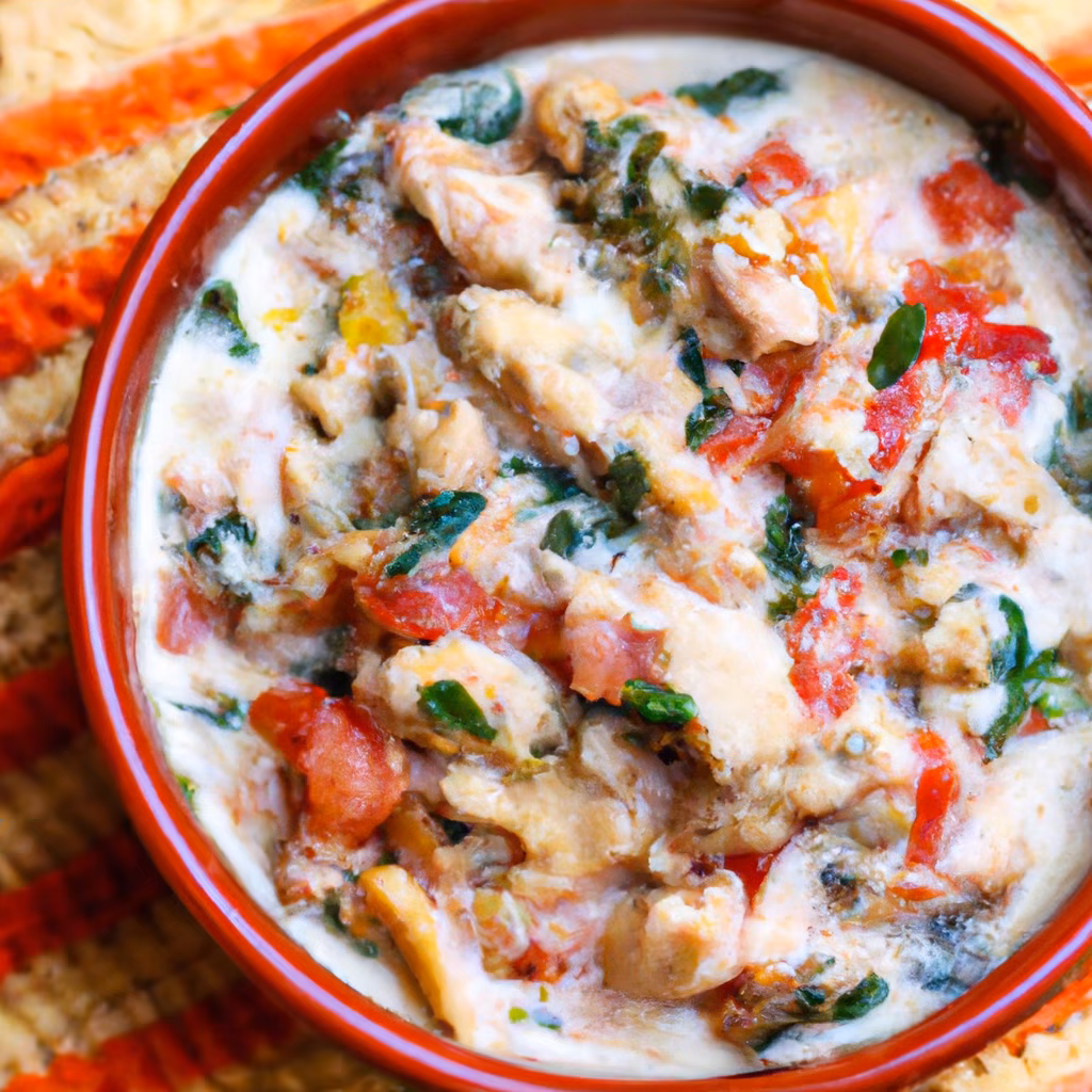 Creamy Chicken and Tomato Casserole