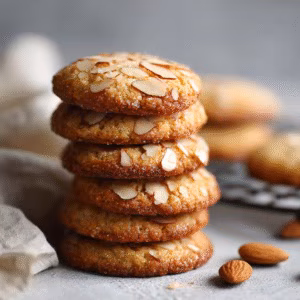Almond Ginger Cookies