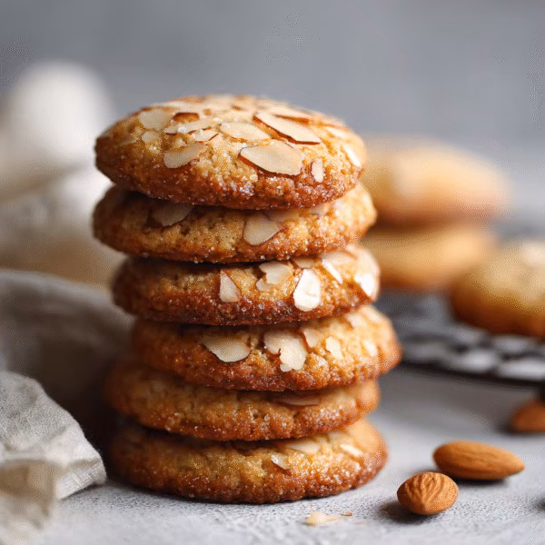 Almond Ginger Cookies