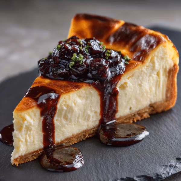 Basque cheesecake